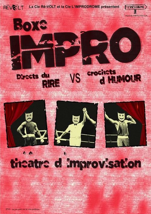 Affiche Boxe Impro