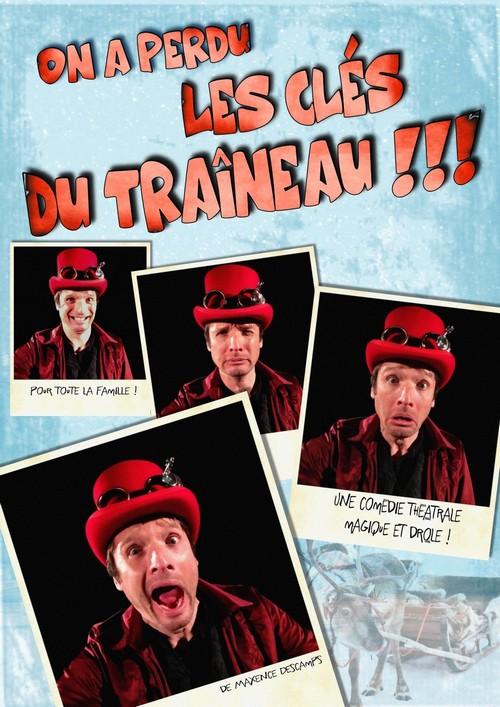 Affiche On a perdu les clés du traîneau !