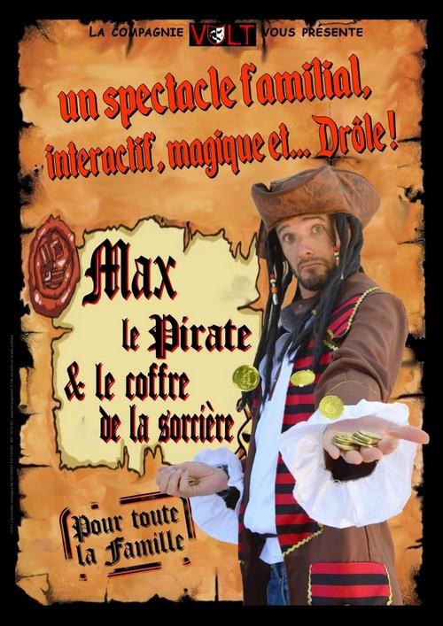 Affiche Max le Pirate et le coffre de la Sorcière